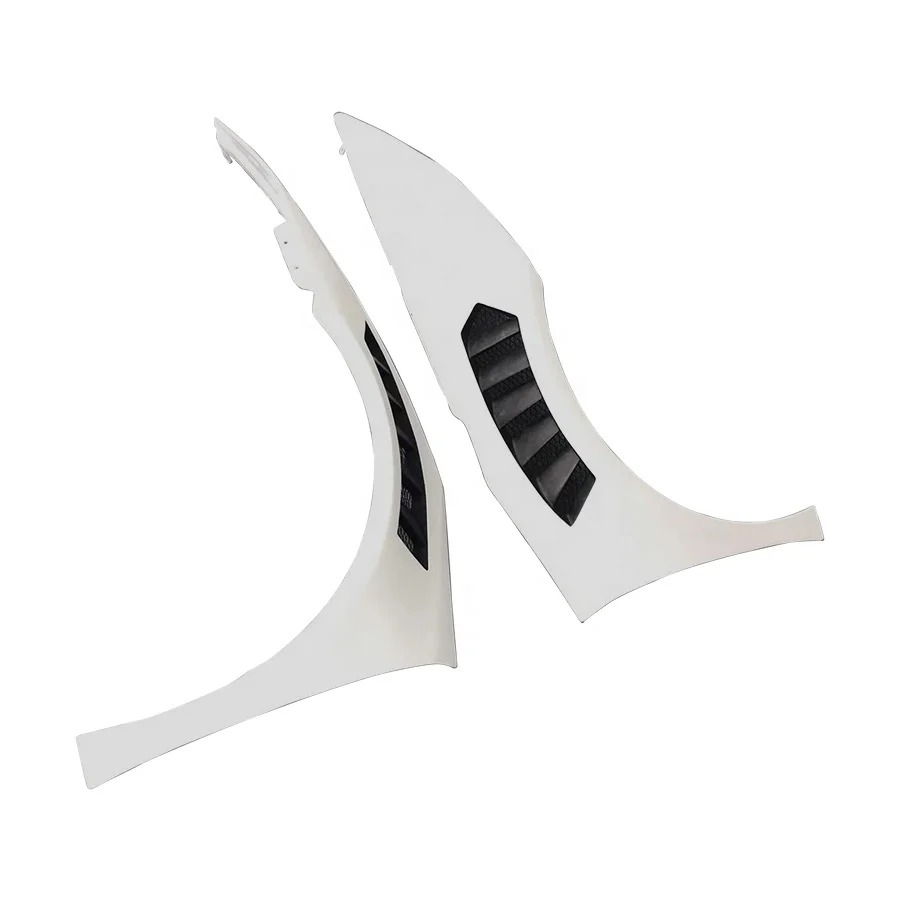 V Style Half Carbon Fiber Front Fenders for  Huracan LP580 LP610 EVO Replace Body Kit